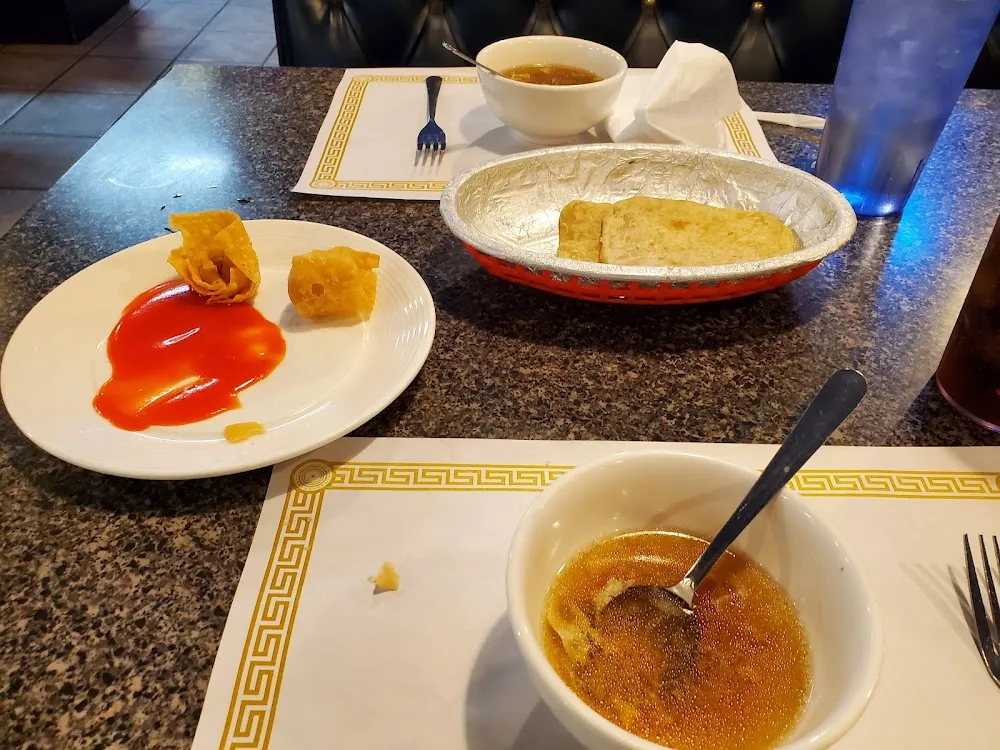 Fried Wonton & Pocket Biscuit